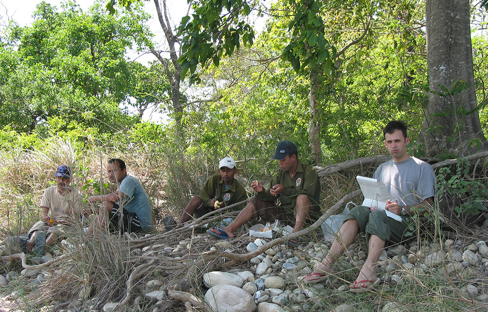 Jungle walk in Bardia National Park