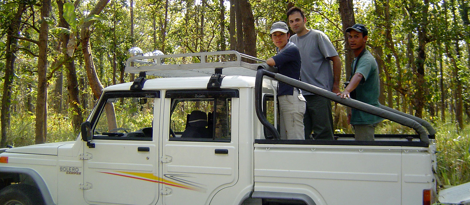 Jeep safari in Bardia