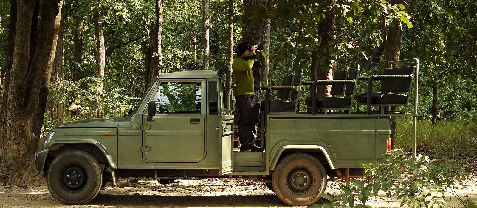 Jeep safari in Bardia